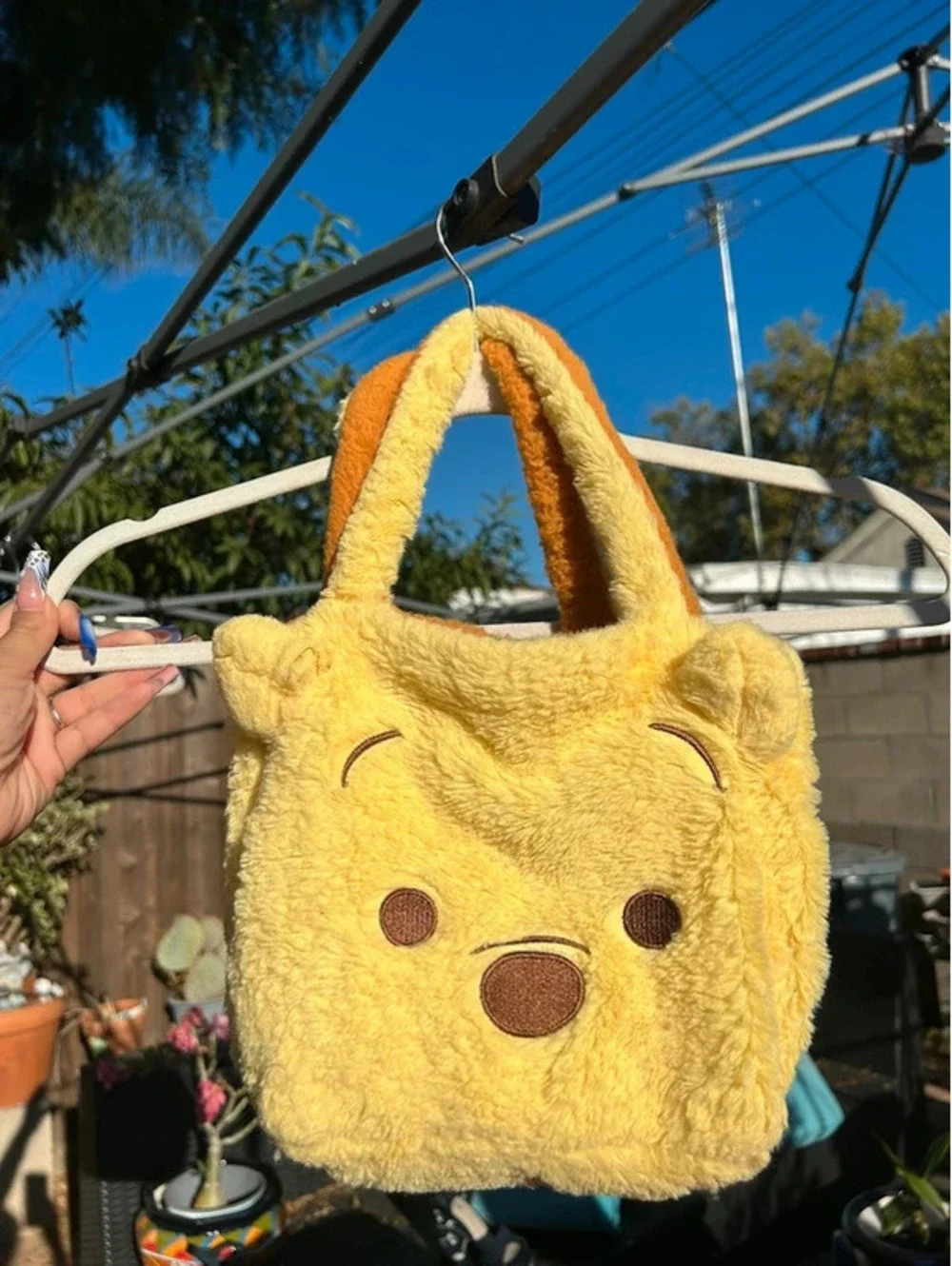 Disney Winnie the Pooh/Tigger plush bag